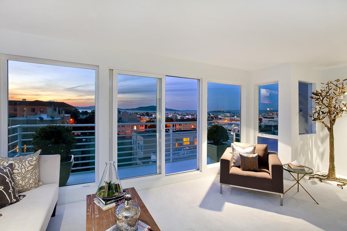 Penthouse Residence with Bay Views, 2820 Greenwich ST, 3 Main Image