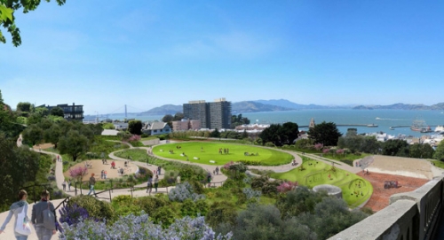 Beautiful New Design Plans Revealed for Francisco Park on Russian Hill