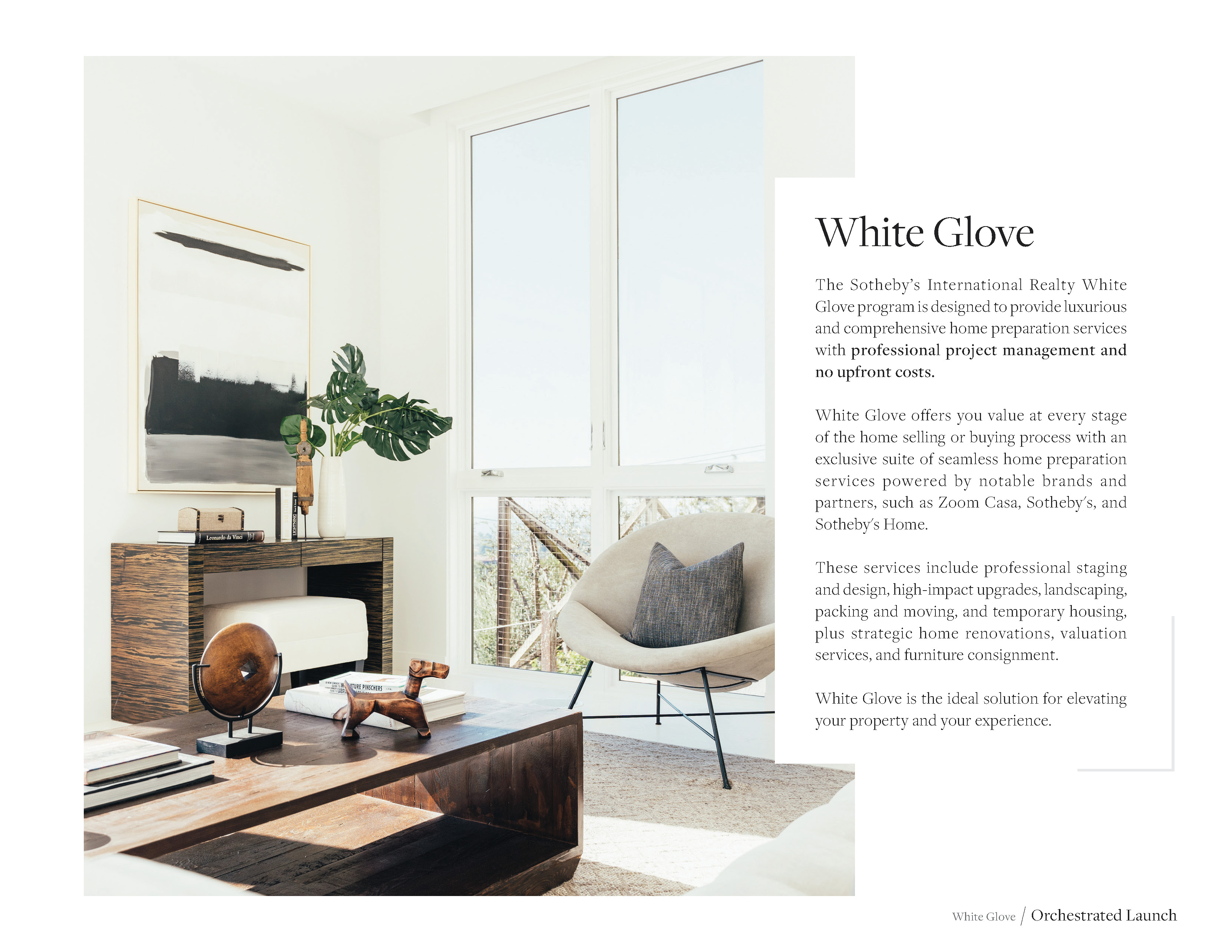 Discover seamless home preparation solutions through Sotheby's White Glove