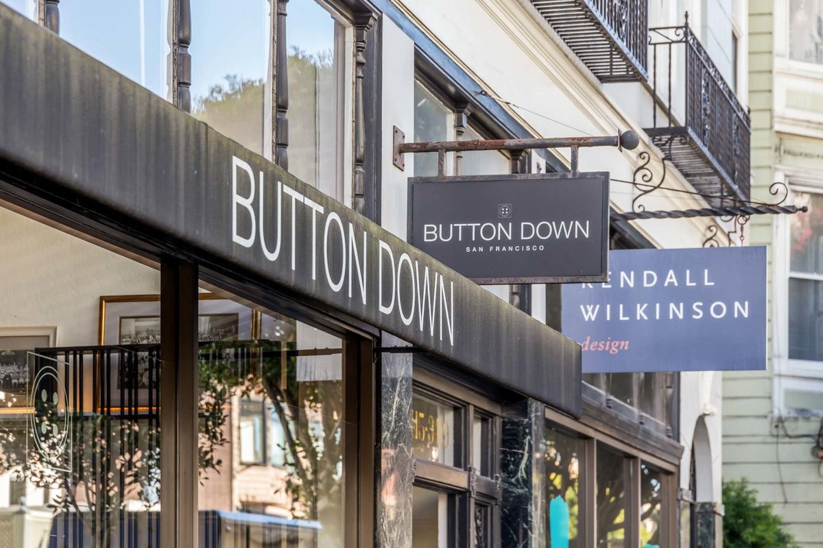 Button Down on Sacramento Street