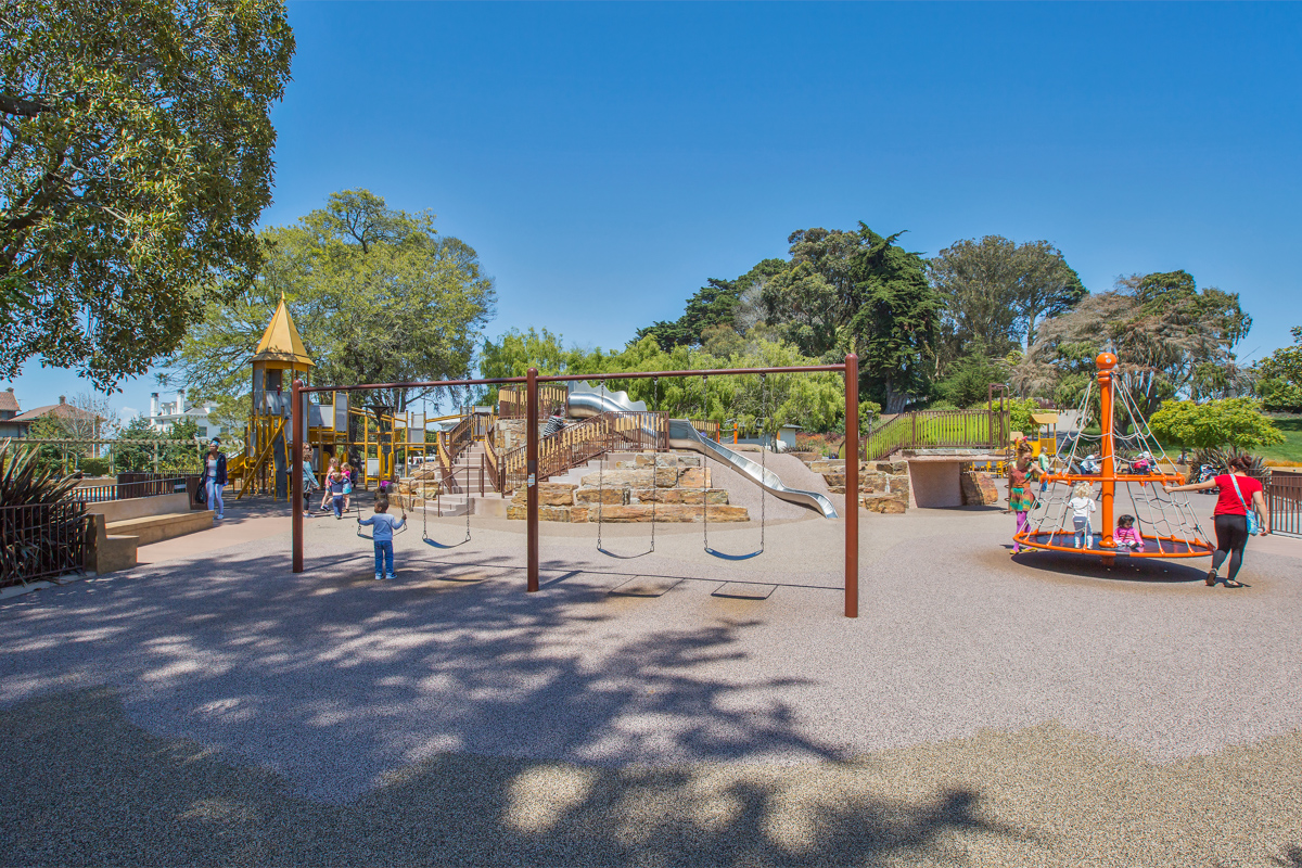 Playground in Lafayette Park