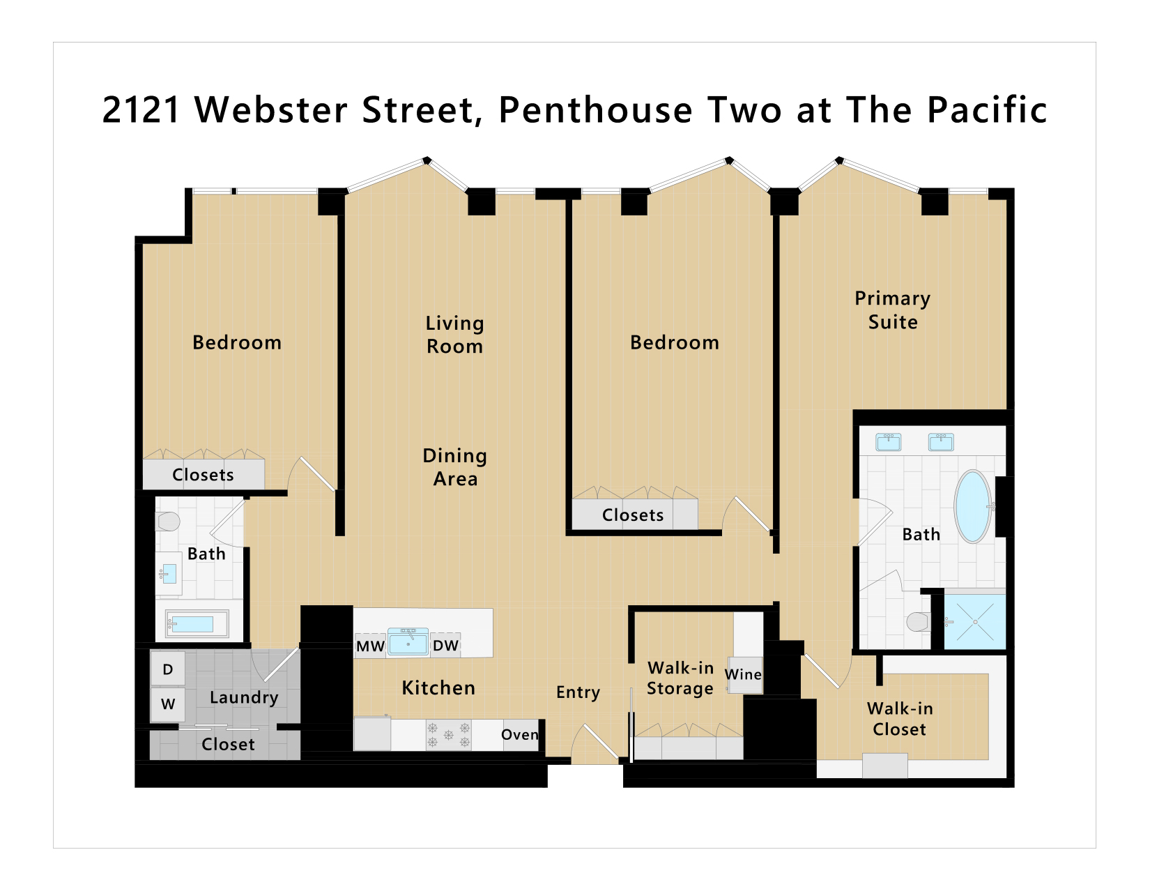 2121 Webster Street, Penthouse Two at The Pacific Image 29