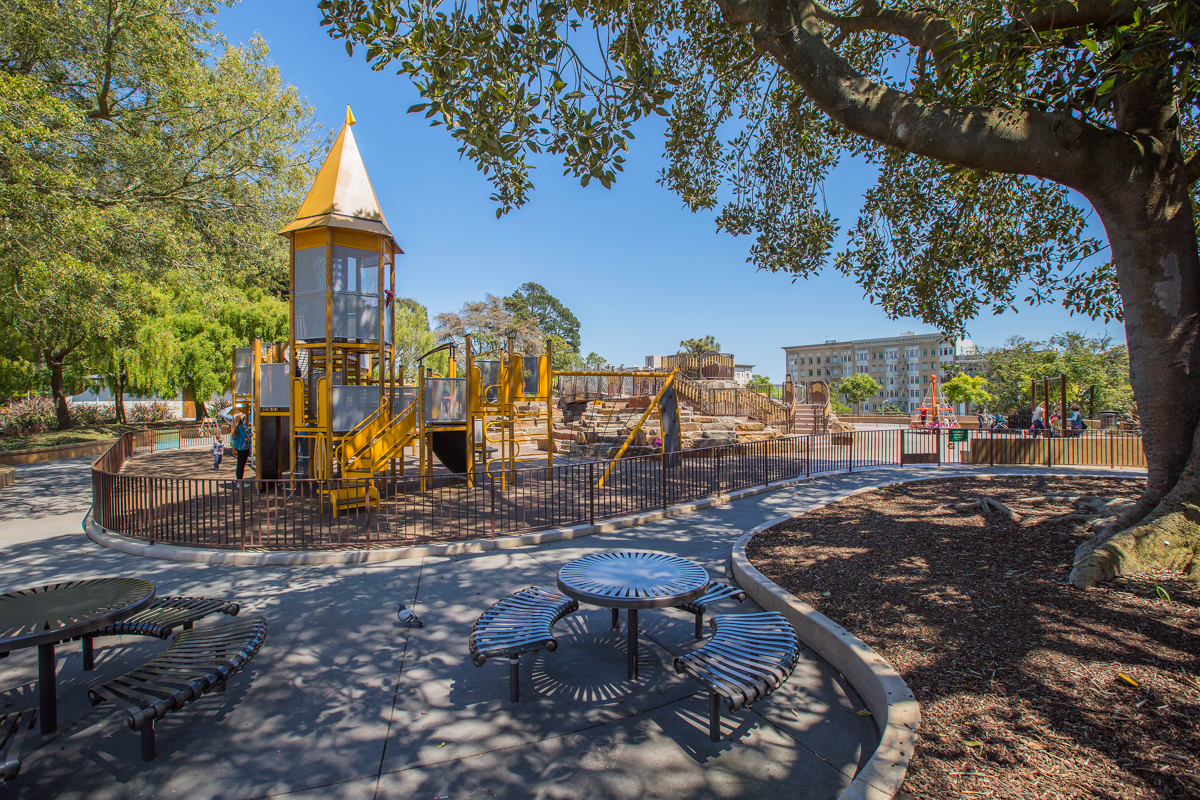 Playground in Lafayette Park