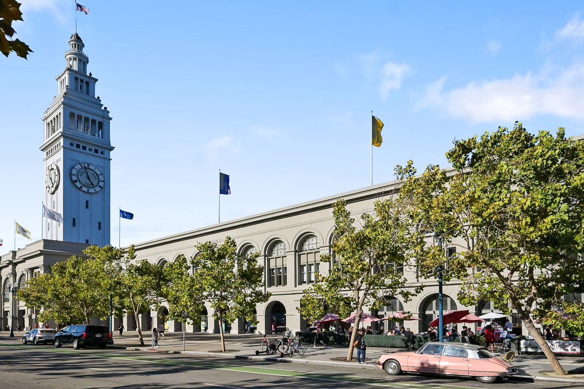 Ferry Building, home to Farmers' Markets & boutique food & kitchen shops