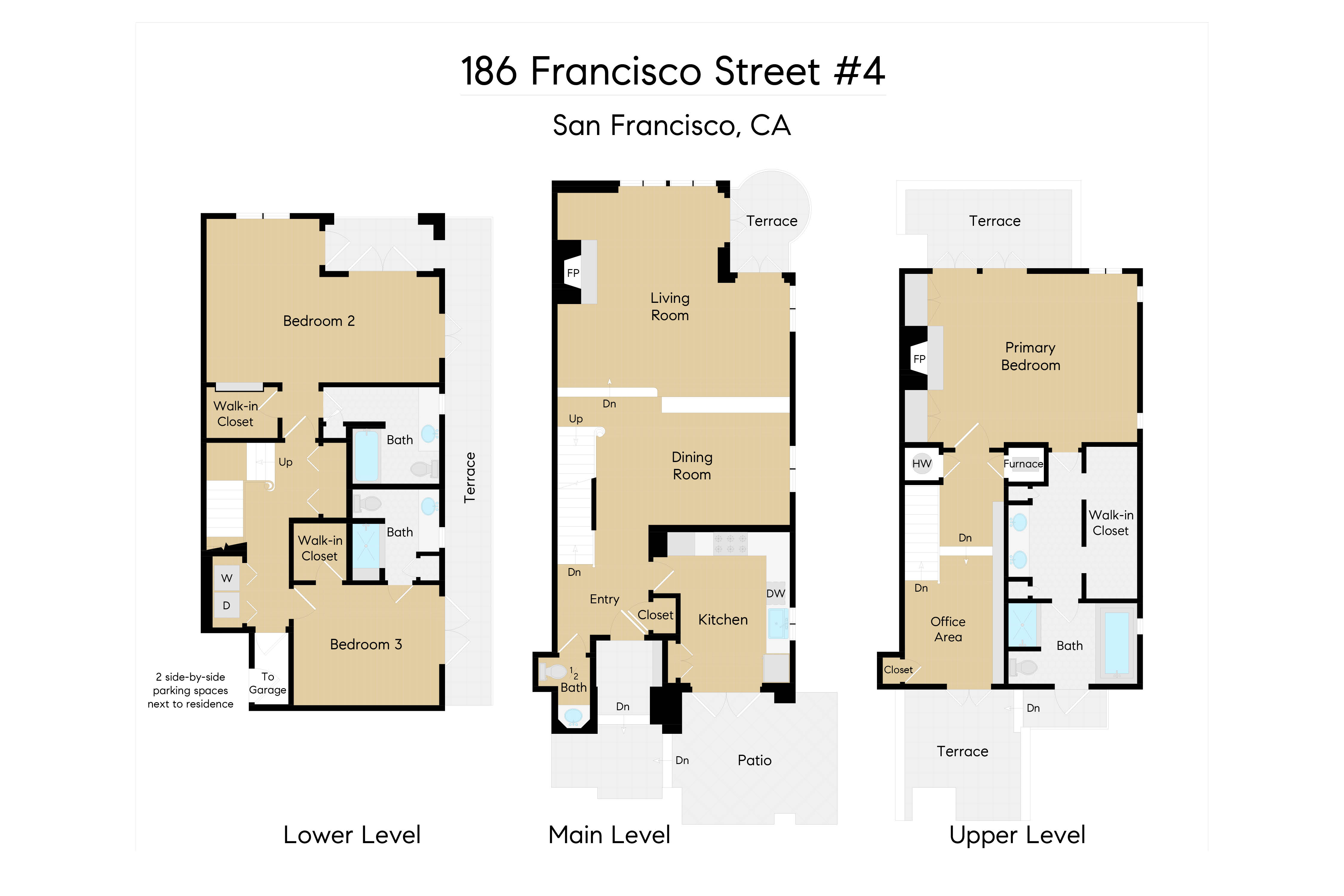 Floor Plan 186 Francisco #4