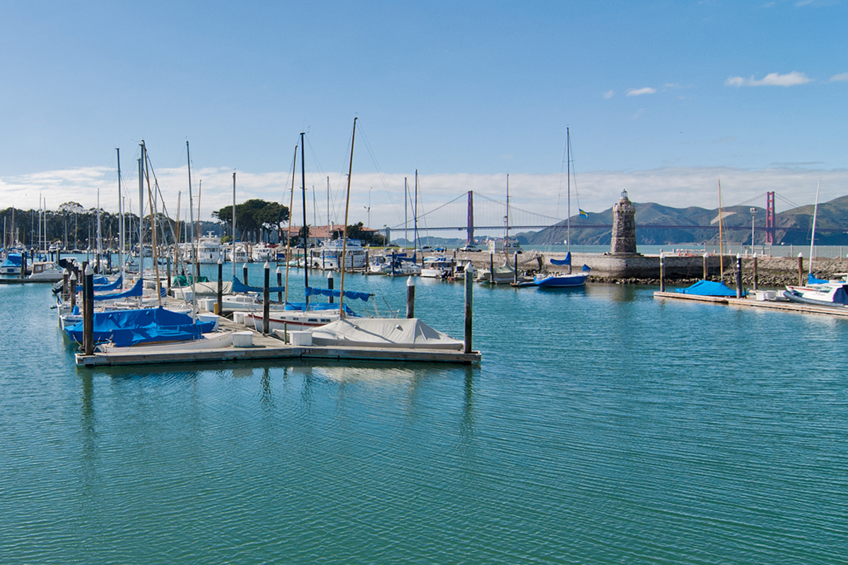 Yacht Harbor to Golden Gate Bridge