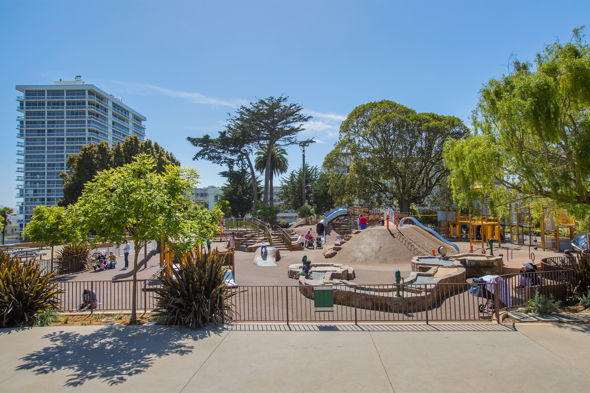 Playground in Lafayette Park