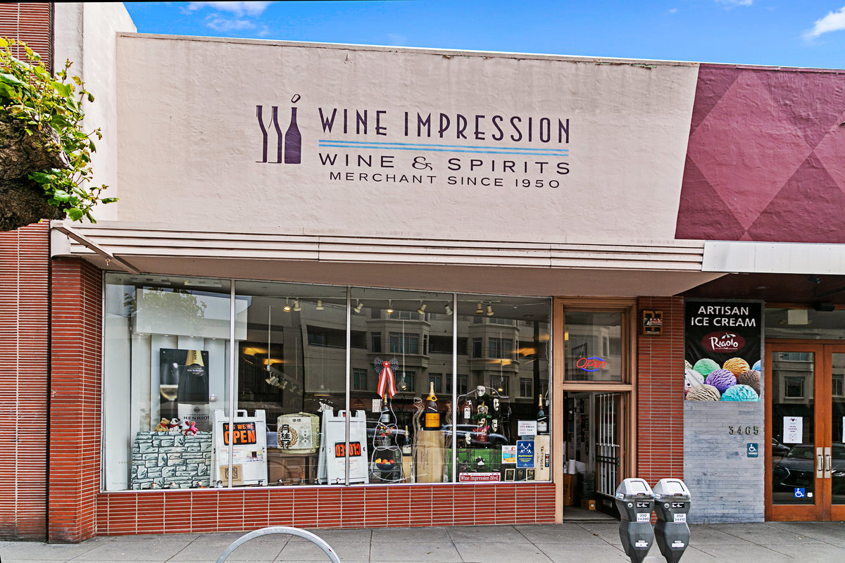 Wine store in Laurel Village