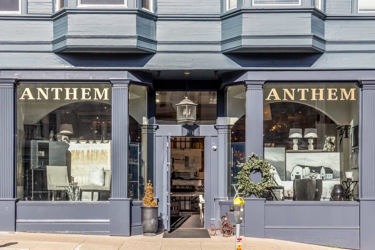 Anthem for design accessories, also on Sacramento Street