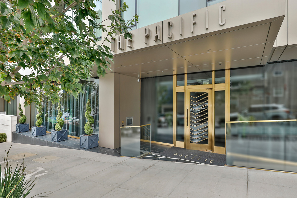 The Pacific main entrance