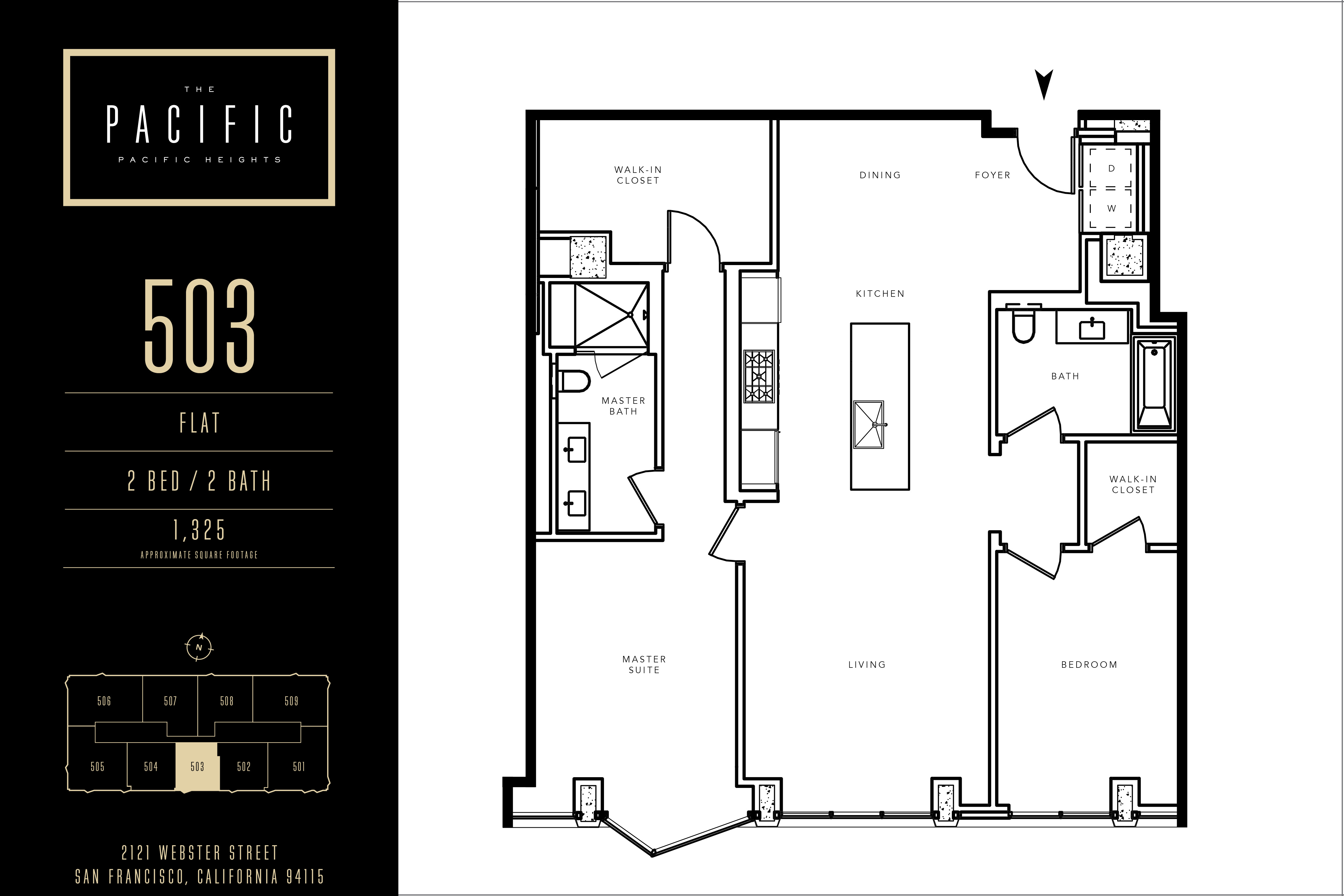 Floor Plan Residence 503