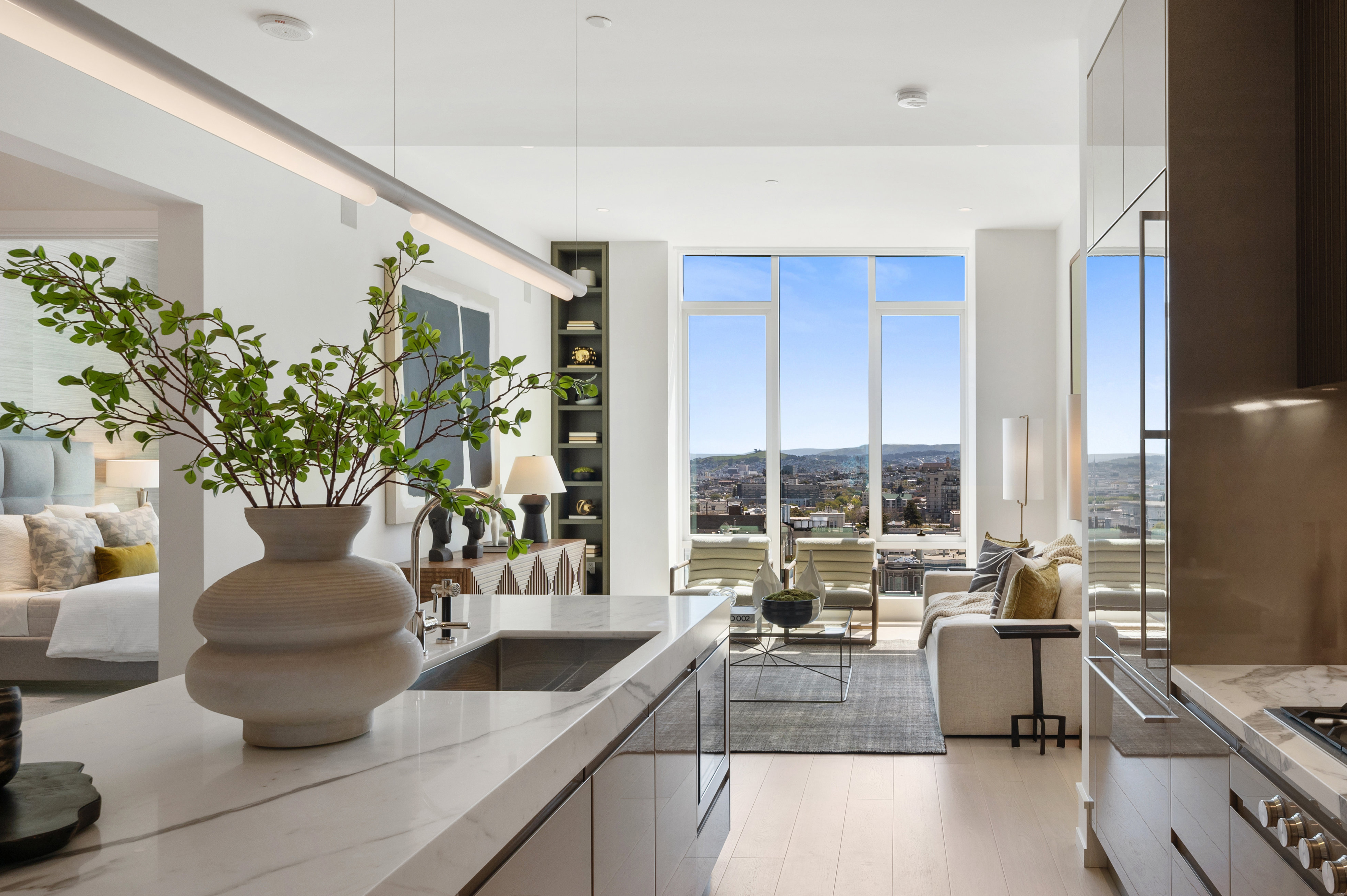 Great room with southern outlooks.